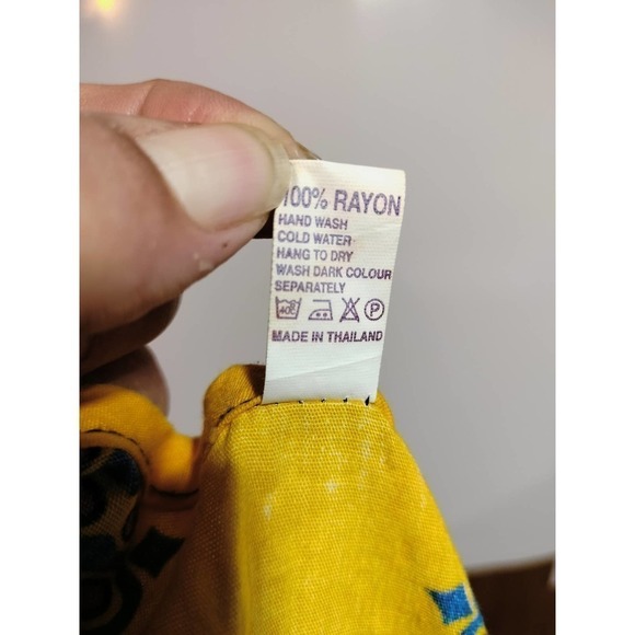 Dashiki multi-color tribal shirt Pattra Chiang-Mai One Size  see measurements - Picture 7 of 10